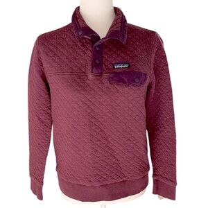 Patagonia Cotton Quilt Snap-T Womens Pullover
Popover Quilted Sweatshirt,X-Small